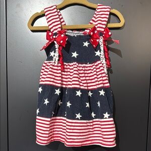 Girls size 12 mths | America dress | Fourth of July